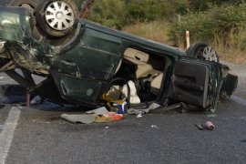 Otomobilden fırlayan sürücü hayatını kaybetti