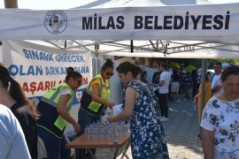 MİLAS BELEDİYESİ YKS HEYECANINA ORTAK OLDU