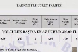 Toplu Taşıma, Servis ve Taksi Ücretlerine Yeni Tarife