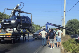 Yağ Sızıntısı Kazaya Yol Açtı: 9 Araç Hasar Gördü, 3 Kişi Yaralandı