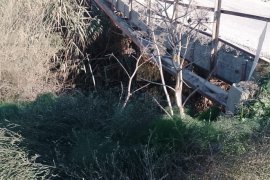 Avşar–Kıyıkışlacık Yolundaki Köprü Tedbir Amaçlı Ulaşıma Kapatıldı