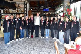 Ödüllü Yemekler İlçemiz Protokolüne Sunuldu