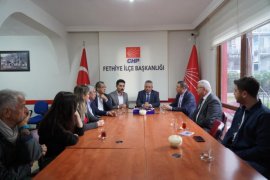 Başkan Tokat Fethiye’de ziyaretlerde bulundu