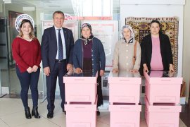 MİTSO'dan arıcı kadınlara 8 Mart Kadınlar Günü armağanı arı kovanı