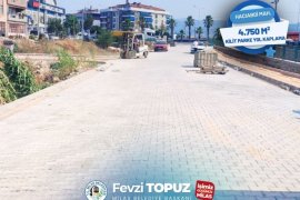 Milas Belediyesi’nden İlçe Merkezi ve Kırsal Mahallelerde Parke Kaplama Çalışmaları