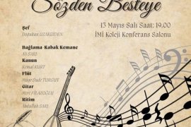İMİ Koleji’nden Türk Halk Müziği Rüzgârı: “Sözden Besteye” Konseri
