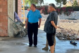 İnönü Caddesi’nde Kaldırımlar Yenileniyor