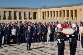 Muğla’nın CHP’li Başkanları Anıtkabir’de