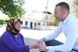 Kaymakam Böke hane ziyaretlerine devam ediyor