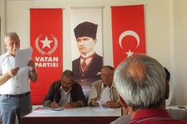 VATAN PARTİSİ MİLAS İLÇE KURULTAYI YAPILDI