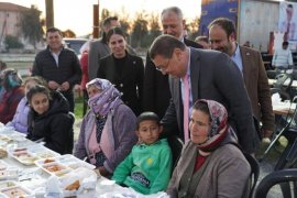 Dörtyol Sakinlerine, iftar yemeğinde güzel haberler verildi…