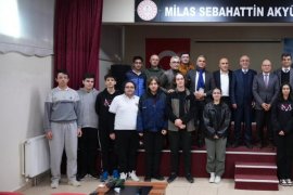 Türk Dil Kurumu Eski Başkanı Milas’ta