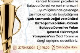 Balavca ve Kent Merkezini Bütünleştiren Yarışmanın Ödül Töreni Ve Sergi Açılışı 27 Nisan’da…