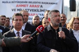 Başkan Aras, “Kalbimiz Deprem Bölgesinde”
