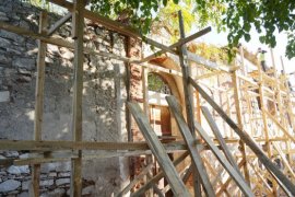 Hadi Eskişar Konağı’nda Restorasyon Çalışmaları Hız Kazandı