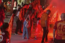 Galatasaray 25. Şampiyonluğunu İlan Etti, Milas'ta Coşku Sokağa Taştı