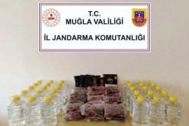 Jandarma 1 Tonu Aşkın Alkole El Koydu