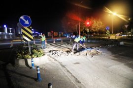 Büyükşehir’den Güvenli Ulaşım İçin Gece Mesaisi