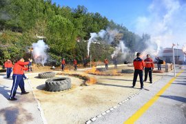 İtfaiye erlerinin komando eğitimi