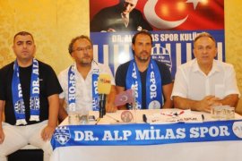Dr. Alp Milasspor yeni teknik direktörünü açıkladı