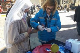 13 İlçede Ücretsiz Diyabet Taraması