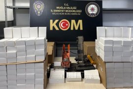 Milas Dahil 6 İlçede Kaçak Tütün ve Makaron Operasyonu