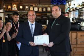 Ödüllü Yemekler İlçemiz Protokolüne Sunuldu