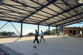 İnönü Caddesi’nde Kaldırımlar Yenileniyor