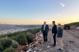 Merakla Beklenen Yolda Çalışmalar Başladı