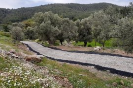 Milas Belediyesi fen işleri ekipleri çalışmalarına devam ediyor