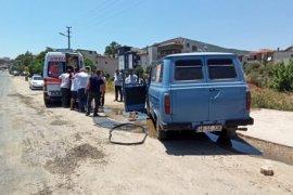 Labranda Bulvarı’nda kaza: 1 yaralı