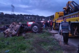 79 yaşında traktör kazası kurbanı oldu
