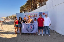 Milaslı Otizmli Gençlerden Kuşadası Açık Su Yüzme Yarışında Büyük Başarı