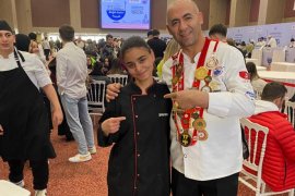 Milas Atatürk MTAL Öğrencilerinden Uluslararası Gastronomi Festivalinde Madalya Yağmuru