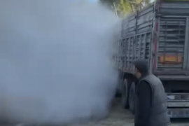 Ören Yolunda Seyir Halindeki TIR Alev Aldı