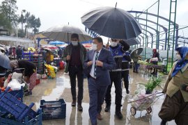 Başkan Tokat Bafa Pazarı’na ziyaret gerçekleştirdi