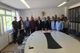 Beçin Gençlikspor yönetiminden ziyaretler