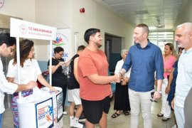 Gençler ve Vatandaşlar Halk Sağlığı Haftasında Bir Araya Geldi