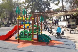 Milas Belediyesi park yapım ve çevre düzenleme çalışmalarına devam ediyor