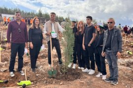 Güvercinlik’te 4 Bin Fidan Toprakla Buluştu…