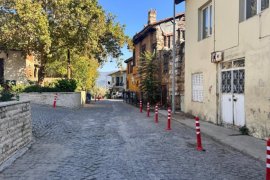 PTT Merkez Önündeki Uncular Caddesi, Hadi Eskişar Konağı Restorasyonu Nedeniyle Kapalı