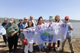 Çevreci örgütlerden Bargilya’da ortak açıklama:  “BOĞAZİÇİ-BARGİLYA METRUK-TUZLA SULAK ALANI TEHDİT ALTINDA”