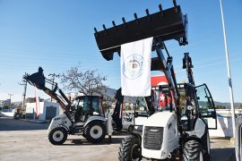 Milas Belediyesi yeni iş makineleri satın aldı