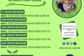 Karan bebeğe destekler devam ediyor