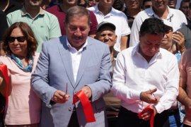 MİLAS BELEDİYESİ TARAFINDAN YAPIMI TAMAMLANAN HİZMET BİNASI TÖRENLE AÇILDI