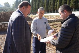 Şehitlik Anıtı İçin Çalışmalar Başladı