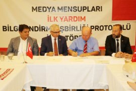 Medya mensuplarına ilkyardım eğitimi verilecek