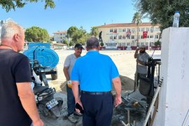 İnönü Caddesi’nde Kaldırımlar Yenileniyor