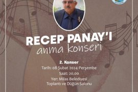 Recep Panay Ören’den sonra Milas’ta da türkülerle anılacak