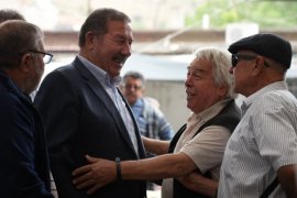 BAŞKAN TOPUZ SELİMİYE PAZARI’NI ZİYARET ETTİ